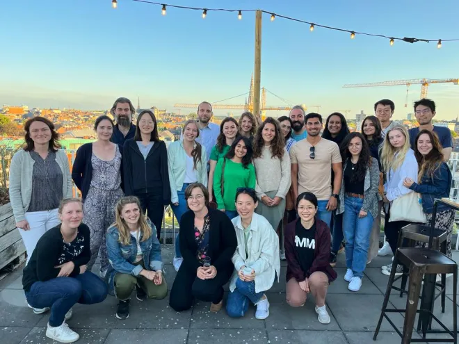 Team building - bike tour and barbecue with skyline view 2022