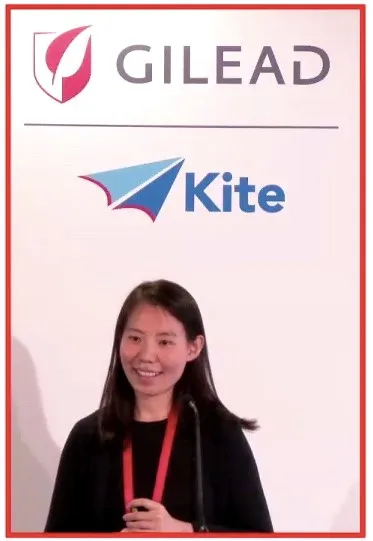 Xiaozheng Liu GILEAD Award Ceremony 2022