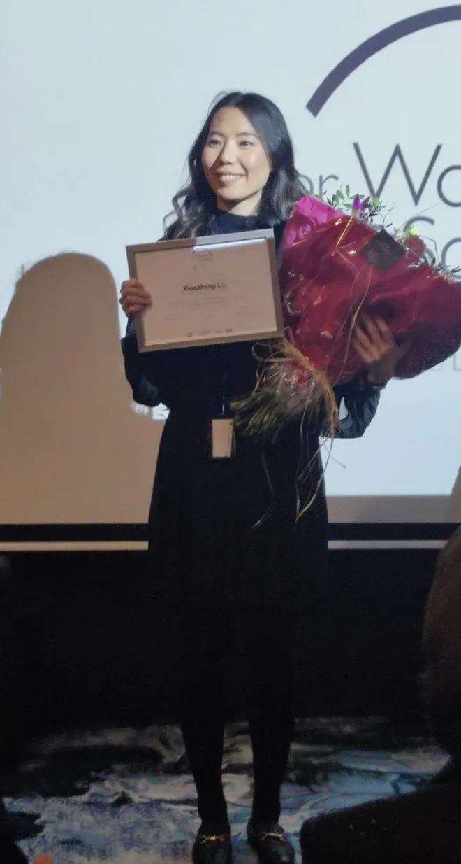 Xiao-Zheng (Teeny) Liu - The Belgian L'Oréal-UNESCO For Woman in Science 2024 award 28.11.2024